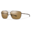 Smith Nomad Sunglasses-ChromaPop Polar Brown-Matte Brown