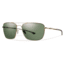 Smith Nomad Sunglasses, Matte Gold/Polar Gray Green Chromapop Lenses NMRPGNGD