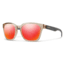 Smith Optics Founder Slim Sunglasses, Desert Crystal Smoke Frame, Sun Red Mirror Lens, FOSCMDMDC