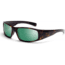 Smith Optics Hideout Tortoise Frame Sunglasses with Polarized Green Mirror Brown Techlite Glass Lenses HDGPNBMTT