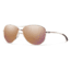 Smith Optics Langley Sunglasses, Gold Frame, Rose Gold Mirror Lens, LAPCRGMGD
