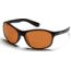 Smith Optics Lost River Reader Sunglasses - Black frames, Polarized Copper lenses