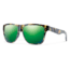 Smith Optics Lowdown Sunglasses, Flecked Green Tortoise Frame, Green Sol-X Lens, LDPCGMFGT