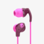 Skullcandy Method earbuds with Mic-Plum/Pink