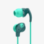 Skullcandy Method earbuds with Mic-Teal Green