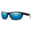 Smith Optics Ridgewell Sunglasses, Black Frame, Polarized Blue Mirror Lens, Polarized, RIGPUGMBK
