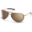 Smith Optics Serpico Sunglasses with Gold frames and Brown lenses