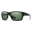 Smith Outback Elite Sunglasses, Matte Black Frame, ChromaPop+ Elite Polarized Gray Green Lens, 201982003591H