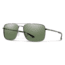 Smith Outcome Sunglasses, Gunmetal Frame, ChromaPop Polarized Gray Green Lens, 204061KJ159L7