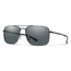 Smith Outcome Sunglasses, Matte Black Frame, Polarized Gray Lens, 20406100359M9