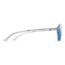 Smith Outcome Sunglasses, Silver Frame, ChromaPop Polarized Blue Mirror Lens, 20406101059QG