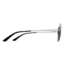 Smith Prep Sunglasses, Silver Frame, Polarized Grey Lens, 20324001053M9
