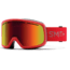 Smith Range Snow Goggles - Mens, Rise, Red Sol-X Mirror Lens, RN3DXRIE19
