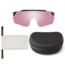 Smith Ruckus Sunglasses, Matte White Frame, Violet Mirror to Contrast Rose Lenses, ChromaPop, 2015226HT99DI