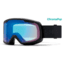 Smith Riot ChromaPop Goggles Women's, Black Mosiac/ChromaPop Storm Rose Flash, Asian Fit RO2CPCMSB18-GA