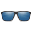 Smith Riptide Sunglasses, Matte Black Frame, ChromaPop Glass Polarized Blue Mirror Lens, 20368212461QG
