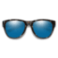 Smith Rockaway Sunglasses, Sky Tortoise Frame, ChromaPop Glass Polarized Blue Mirror Lens, 204316JBW52QG