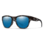 Smith Rockaway Sunglasses, Sky Tortoise Frame, ChromaPop Glass Polarized Blue Mirror Lens, 204316JBW52QG
