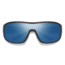 Smith Spinner Sunglasses, Matte Black Frame, ChromaPop Polarized Blue Mirror Lens, 20498100399XX