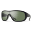 Smith Spinner Sunglasses, Matte Black Frame, ChromaPop Polarized Grey Green Lens, 20498100399L7