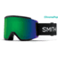 Smith Squad XL Goggle - Mens, Black Frame, ChromaPop Sun Green Mirror Lens, One Size, SQX2CPSBK19