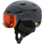 Smith Survey MIPS Helmet, Matte Charcoal/ChromaPop Everyday Red Mirror, Large, E005300B55963