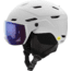 Smith Survey MIPS Helmet, Matte White/ChromaPop Photochromic Rose Flash, Small, E005300B35155