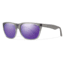 Smith Tioga Sunglasses-Smoke-Purple Sol-X Carbonic