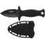 Smith &amp; Wesson HRT Fixed Blade Boot Knife, 2in, High Carbon Stainless Steel, Rubberized Handle, Black, 1182571