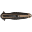 Smith &amp; Wesson Mpsh51fdecp Shield Dagger Blk/Fde Folding Knives, 2.625 in, 8Cr13MoV Stainless Steel, Aluminum, 1085895