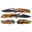 Smith &amp; Wesson Ot 2-tone Camo Clip Folding Knives, Stainless Steel, Snowblind Camo, 1085931