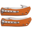 Smith &amp; Wesson Ot Orange Clip Folder Pack, 2.88 in, 3Cr13 Stainless Steel, Orange, ABS, 1085927