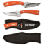 Smith &amp; Wesson Ot Orange Sharpfinger Fixed Blade Knives, 3.3 in, 7Cr17MoV High Carbon Stainless Steel, Orange, Delrin, 1085932