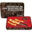 Smith &amp; Wesson Ot Scrimshaw Set Knife Accessories, Stainless Steel, Yellow, Synthetic, 1085951