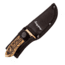 Smith &amp; Wesson Uh 3-pc Tin w/Fb Fixed Blade Knives, 5 in, Stainless Steel, Brown, Delrin, 1085954