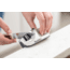 Smiths Adjustable Diamond Edge Grip Sharpener, Silver/Black, SP-51023