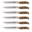 Smiths Cabin &amp; Lodge Cutlery 6-Pcs Steak Set, Stag, 51058