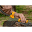 Smiths EdgeSport Skinning Knife, 6in, 400 Stainless Steel, Corrosion-Resistant, Skinner Blade, TPE Handle, Orange/Gray, 51060