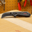 Smiths Edgework-Site Hawk Bill Foldiing Knife, 2.7 in, Frame Lock, Black, 51240