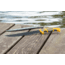Smiths Lawaia Coated Fillet Knife, 9 in, 400 Stainless Steel, Black, Fillet Blade, TPE Handle, Orange/Gray, 51094