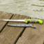 Smiths Mr. Crappie 7 in Slab-Sticker Fillet Knife, Steel, Green, 51209