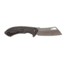 Smiths Rally Folding Knife, 3.26in, 420 Stainless Steel, Titanium, Cleaver Blade, G10 Handle, Black, 51138