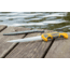 Smiths RegalRiver Fillet Knife, 7in, 400 Stainless Steel, Fillet Blade, TPE Handle, Orange/Gray, 51055