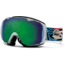 Smith Optics I/O Snow Goggles - White Carlton Frame w/ Green Sol X and Red Sensor Lens IO7NXWC13
