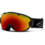 Smith Optics I/OS Snow Goggles - Black Frame w/ Red Sol X and Blue Sensor Lens IS7DXBK12
