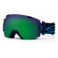 Smith Optics I/OX Snow Goggles - Navy  Frame w/ Green Sol X and Red Sensor Lens IL7NXNV13