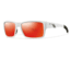 Smith Optics Outlier Sunglasses - Matte White Frame w/ Red Sol-X Lens OUPCDMMW