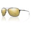 Smith Optics Womens Rosewood Sunglasses - Matte Black Frame w/ Polarized Gold Mirror Lens RWPPGDMMB