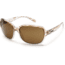Suncloud Polarized Optics Sequin Sunglasses - Brown Stripe Frame and Brown Polarized Polycarbonate Lens S-SQPPBRBS