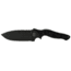 Sniper Bladeworks MAMU Fixed Blade Knife, 5.46in, 420HC Steel, Fixed Blade, Black Handle, Black, MAMUBLKBLK